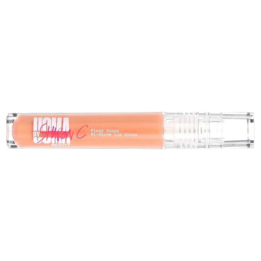 Uoma Beauty by Sharon C Floss Gloss in Peachy NEW